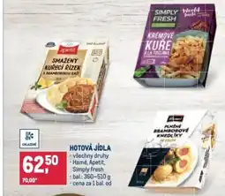 Makro Hotová jídla nabídka