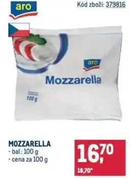 Makro Mozzarella nabídka