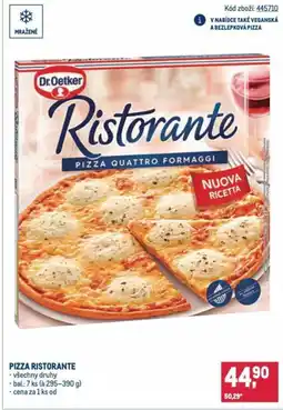 Makro Dr.Oetker Pizza ristorante nabídka