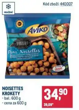 Makro Aviko Noisettes krokety nabídka