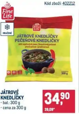 Makro Játrové knedlíčky nabídka