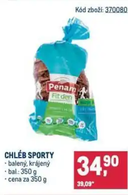 Makro Chléb sporty nabídka