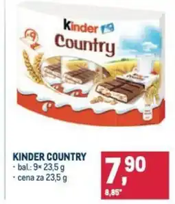Makro Kinder Country nabídka