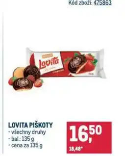 Makro Lovita piškoty nabídka