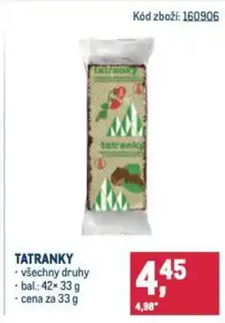 Makro Tatranky nabídka