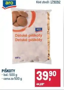 Makro Piškoty nabídka