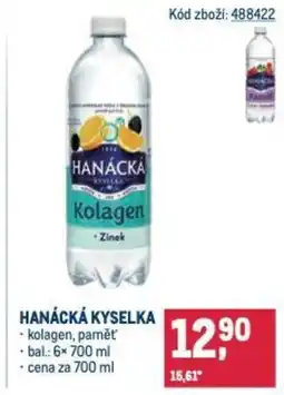 Makro Hanácká kyselka nabídka