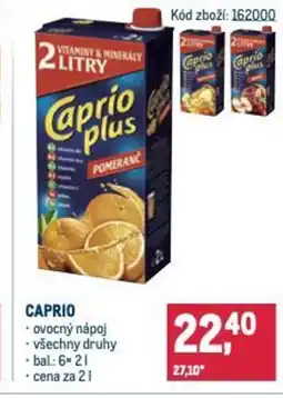 Makro Caprio nabídka