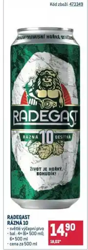 Makro Radegast rázná 10 nabídka