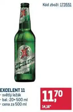 Makro Excelent 11 nabídka