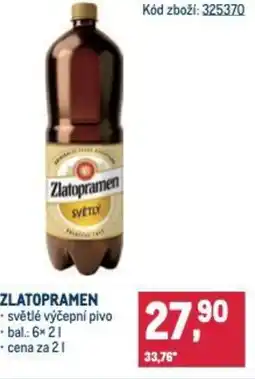 Makro Zlatopramen nabídka