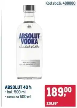 Makro Absolut 40% nabídka