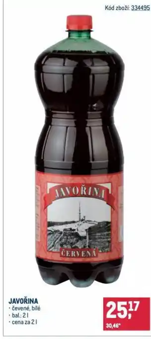 Makro Javořina nabídka