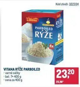 Makro Vitana rýže parboiled nabídka