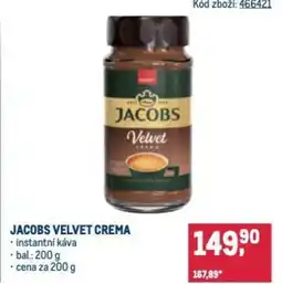 Makro Jacobs velvet crema nabídka