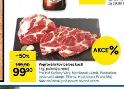 Tesco Vepřová krkovice bez kosti nabídka