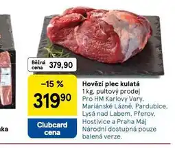 Tesco Hovězí kulatá plec nabídka
