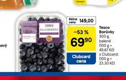Tesco Borůvky nabídka