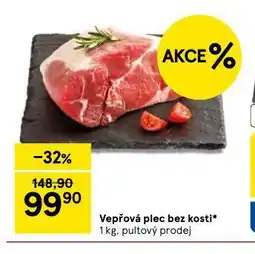 Tesco Vepřová plec bez kosti nabídka