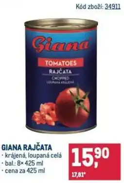 Makro Giana rajčata nabídka