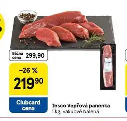 Tesco Vepřová panenka nabídka