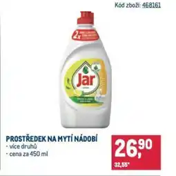 Makro Jar Prostředek na mytí nádobí nabídka