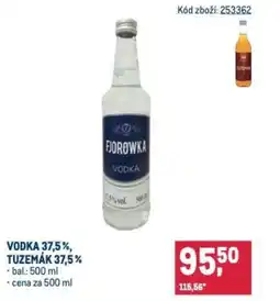 Makro Vodka 37,5%, tuzemák 37.5% nabídka