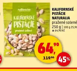 Penny Market Kalifornské pistácie Naturalia nabídka