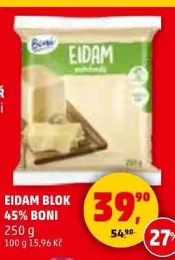 Penny Market Eidam blok 45% Boni nabídka