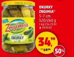 Penny Market Okurky znojmia nabídka