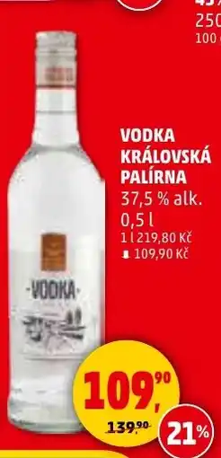 Penny Market Vodka královská palírna nabídka