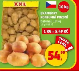 Penny Market Brambory konzumní pozdní nabídka