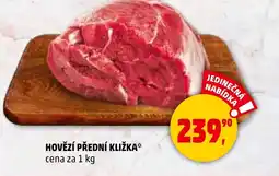 Penny Market Hovězí přední kližka nabídka