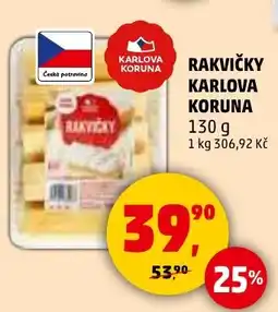Penny Market Rakvičky Karlova koruna nabídka