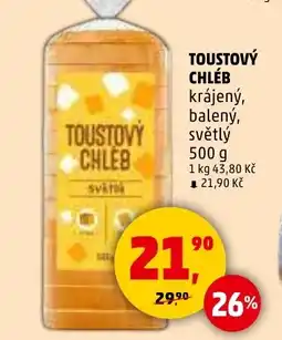 Penny Market Toustový chleb nabídka