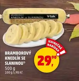 Penny Market Bramborový knedlík se slaninou nabídka