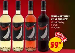 Penny Market Svatomartinské velké bílovice nabídka