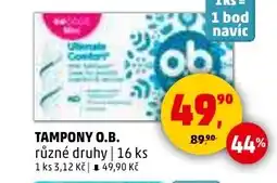 Penny Market Tampony O.B. nabídka