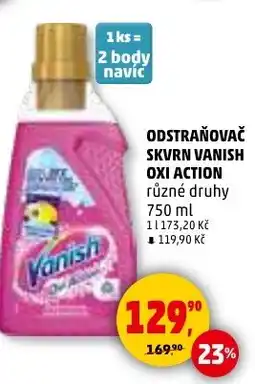Penny Market Odstraňovač skvrn Vanish nabídka