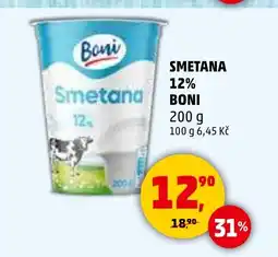 Penny Market Smetana 12% Boni nabídka