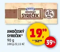 Penny Market Jihočeský syreček nabídka