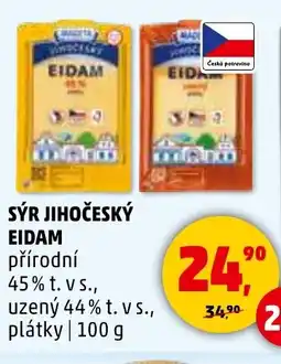 Penny Market Sýr jihočeský eidam nabídka