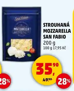Penny Market Strouhaná mozzarella San Fabio nabídka