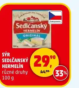 Penny Market Sýr Sedlčanský Hermelin nabídka