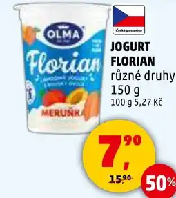 Penny Market OLMA Jogurt florian nabídka