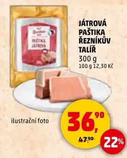 Penny Market Játrová paštika Řezníkův Talíř nabídka