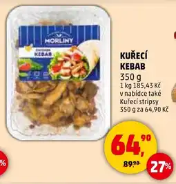 Penny Market Kuřecí kebab nabídka