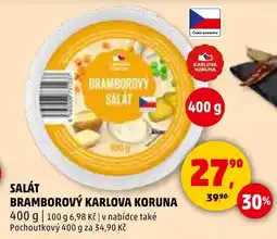 Penny Market Salát bramborový Karlova Koruna nabídka