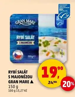 Penny Market Rybí salát s majonézou Gran Mare nabídka