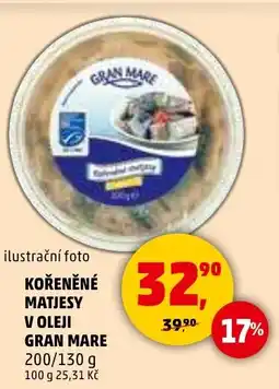 Penny Market Kořeněné matjesy v oleji Gran Mare nabídka